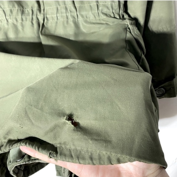 Vintage Peerless Garments LTD. Army Green Extreme Cold Weather Combat Parka S - Picture 11 of 15